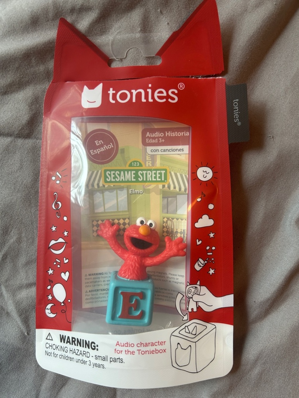 Tonies Sesame Street Elmo Red Audio Character for Toniebox